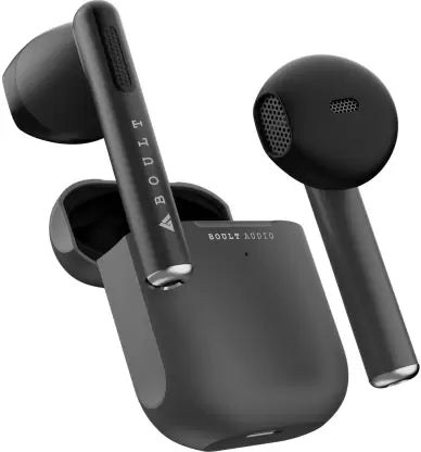 Boult Audio XPods with Mega 13mm Drivers, 20H Battery, Fast Charge & Pairing, Made In India Bluetooth Headset (Black, True Wireless) Boult Audio XPods with Mega 13mm Drivers, 20H Battery, Fast Charge & Pairing, Made In India Bluetooth Headset (Black, True Wireless)